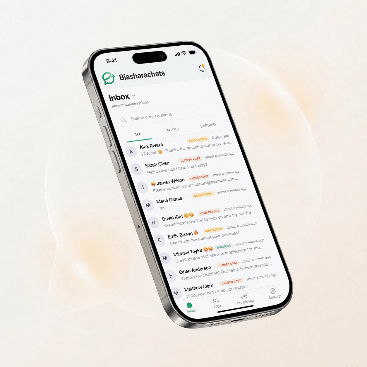Biashara Premium Interface
